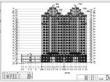 某小区十八层单元式底商住宅楼建筑施工图图片1