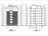 某地六层公寓住宅楼建筑设计施工图图片1