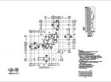 高层建筑剪力墙结构CAD基础平面布置参考图图片1