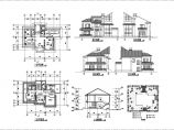10套自建别墅建筑方案图纸图片1