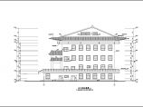 某寺庙四层框架结构综合楼建筑设计施工图图片1