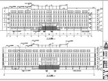 【辽宁】科技学院5层框架结构图书馆建筑施工图图片1