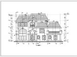 某的三层框架结构别墅建筑设计方案图纸图片1