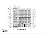 某地6框架结构旅馆建筑结构设计施工图纸图片1