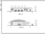 【西安市】某学校体育馆建筑设计图图片1