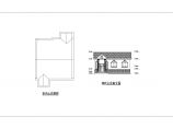 某优雅一层农家小院住宅楼建筑CAD施工设计图图片1