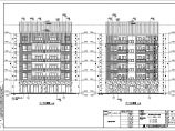 都江堰框架结构多层住宅建筑施工图图片1