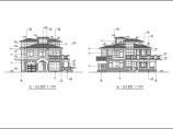 三层5室3厅5卫小型别墅建筑设计图纸图片1