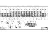 单层高低跨门刚结构车间建筑结构施工图（10T电动单梁40T桥式吊车）图片1