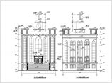 某地区6层带钟楼教堂建筑设计方案图片1