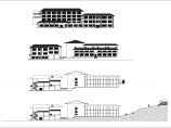 学生课程设计某旅游景点四层山地旅馆设计方案图片1