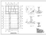 【河南】单层底部砌体钢屋架食堂结构施工图图片1
