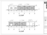 某地厂区临时食堂建筑设计施工图（全套）图片1