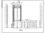 某地十七层框架核心筒结构办公楼建筑初步设计图图片1