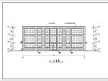 常熟市3层混凝土框架结构加气站办公楼建筑施工图图片1
