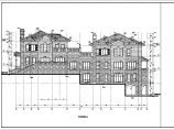 某2层混凝土框架结构别墅楼建筑施工图图片1