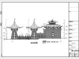 某畲族游客服务中心建筑方案设计图纸图片1