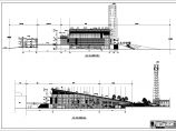 【广东】某三层乙级体育馆建筑及结构设计施工图（含水暖电）图片1
