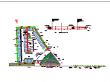 某工业园区大型停车场设计平面图CAD图片1