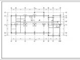 某工业园三层框架办公楼结构设计施工图图片1
