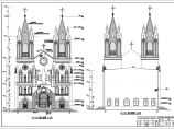 乌海市乌达区天主教教堂土建筑施工图图片1