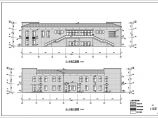 二层千人中学食堂建筑设计施工方案图片1