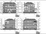 某新农村两层坡屋顶别墅建筑设计方案图图片1