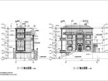 广州某地四层简欧风格住宅楼建筑设计方案图纸图片1