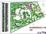 某地区大型锦绣园景观设计平面总图（含图例）图片1