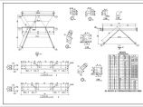 某地区钢结构带夹层车间结构设计施工图图片1