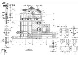 某高档临湖三层别墅建筑方案设计图图片1