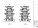某地闽南寺庙仿古建筑设计施工图纸图片1