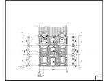 福建某地三层别墅建筑结构施工设计图图片1
