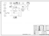 92DZ1单双台排水泵电气图（含设备材料表）图片1