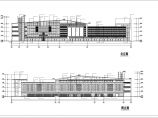 某地四层商业中心建筑设计图（附带效果图）图片1