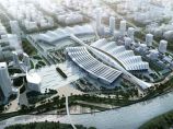 【湖南】大型国际会展中心规划及单体设计方案文本图片1