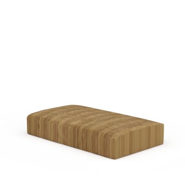 长方形沙发凳3d模型下载