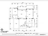 【富阳】简约美式两层联排别墅样板间装修施工CAD图（附实景图）图片1