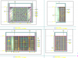 【山东】著名房产经典新中式四层双拼别墅室内装修施工图（附效果）图片1