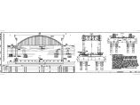 钢管混凝土下承式系杆无铰拱拱桥全套施工图（主桥为净跨280米）图片1