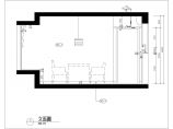 【上海】标准层三居室样板房装修施工图图片1