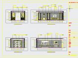118平米大气舒适欧式三居室家装施工图图片1