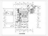 小高层学校食堂餐饮楼空调新风排烟系统设计施工图（平面图全）图片1