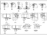 重钢结构厂房结构施工图（格构柱 100T吊车）图片1