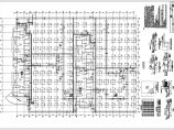小区地下一层框架结构汽车库结构施工图图片1