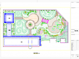 【武汉】售楼处屋顶花园景观设计施工图图片1