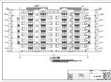 新疆维吾尔自治区某6层框架结构住宅楼建筑设计施工图图片1