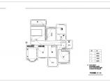 欧式风格四居室家装设计施工图（含效果图）图片1