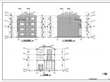 低层砌体结构居民别墅建筑、结构全套施工图图片1