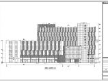 【江苏】8层现代风格健身中心建筑设计方案图图片1